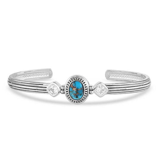 Montana Silversmith Open Night Sky Turquoise Cuff Bracelet