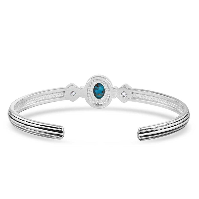 Load image into Gallery viewer, Montana Silversmith Open Night Sky Turquoise Cuff Bracelet
