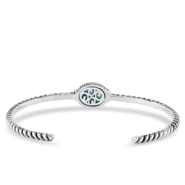 Montana Silversmith World's Feather Turquoise Cuff Bracelet