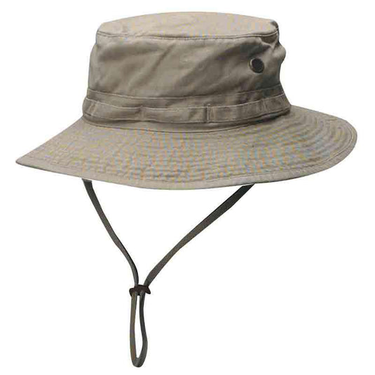 Garment Washed Twill Boonie Hat - DPC Outdoor Hats - Khaki