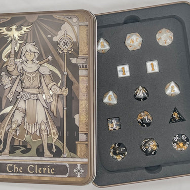 Beadle & Grimm's: Epic Resin - Cleric Polyhedral Dice Set