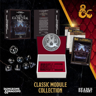 Beadle & Grimm's: D&D Classic Module - The Temple of Elemental Evil Polyhedral Dice Set