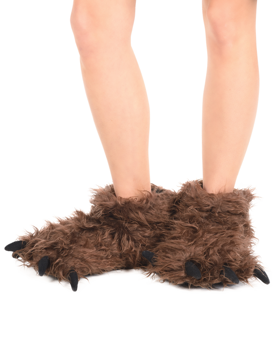 Big Foot Kid and Adult Paw Slipper Large