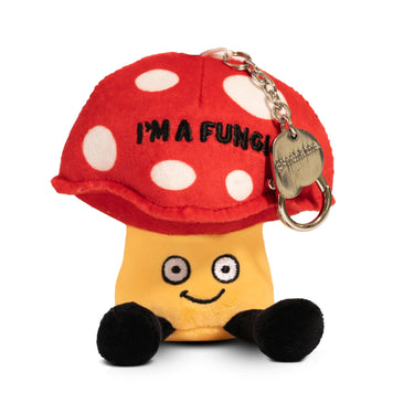 "I'm a Fungi" Mushroom Plush Bag Charm