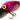 Brad's Wiggler Series Wiggler Pink & Black Head
