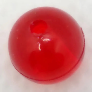 Fish Eye Tackle 5mm Plastic Beads 30ct (Red Salmon Transparent)