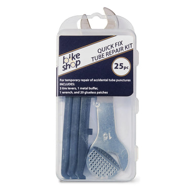 Bike Shop 25 Piece Quick Fix Bicycle Inner Tube, Bicycle Tire Repair