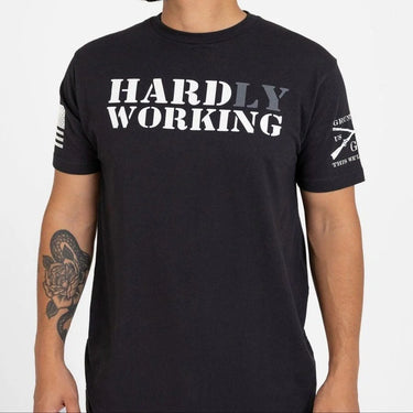 Grunt Style Hard Working T-Shirt (Black) Size L