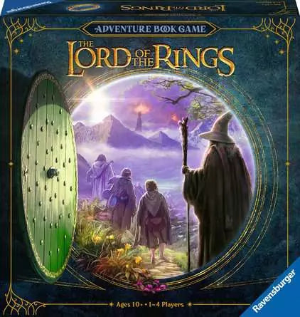 Board Game - The Lord of the Rings Adventure Book - Game for kids 10 years up