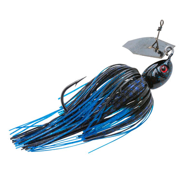 Z-Man Fishing Project Z™ ChatterBait® 3/8oz Jig (Black/Blue)