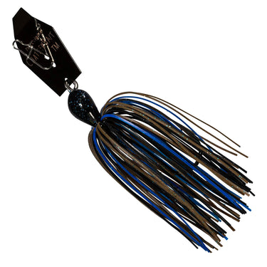 Z-Man Fishing 5/8oz Big Blade™ ChatterBait® (Black/Blue Candy)
