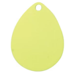Fish Eye Tackle Blades #3 Colorado Deep Cup 8ct (Chartreuse)