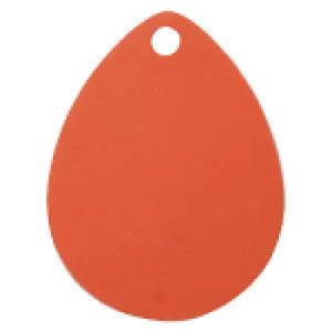 Fish Eye Tackle Blades #3 Colorado Deep Cup 8ct (Red)