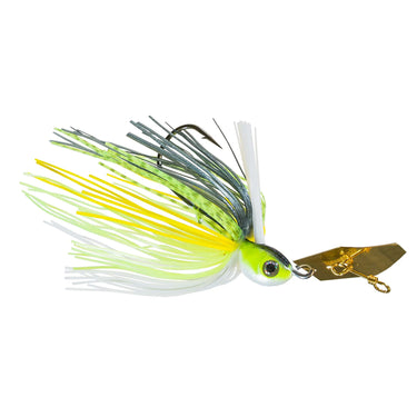 Z-Man Fishing Project Z™ ChatterBait® Weedless 3/8oz (Chartreuse Sexy Shad)