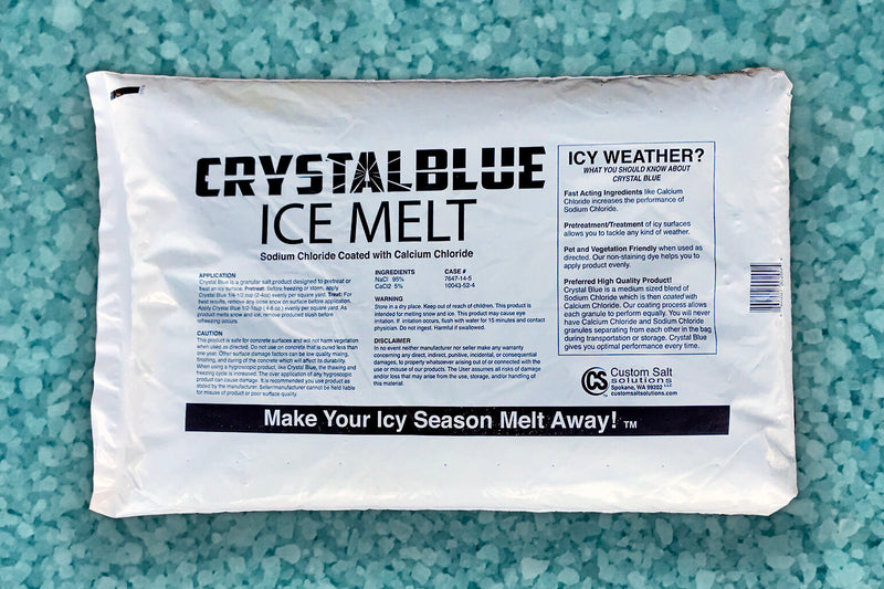 Load image into Gallery viewer, CRYSTAL BLUE ICE MELT 25LB
