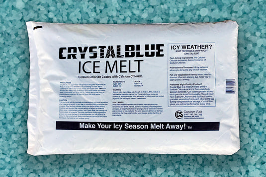CRYSTAL BLUE ICE MELT 25LB