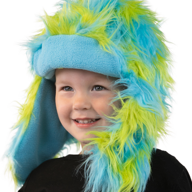 Lazy One Green Monster Kid Critter Cap Size L