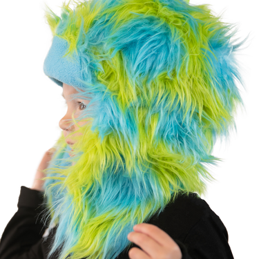 Lazy One Green Monster Kid Critter Cap Size L