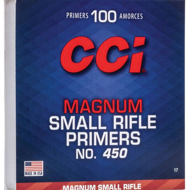 CCI Magnum Rifle Primer Small Rifle