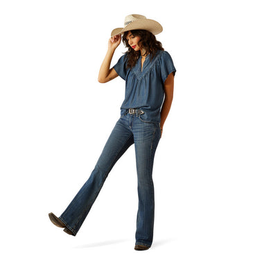 Ariat Women's Christine Flare Siren Jeans (Indigo) Size 31R