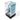 Chessex Opaque Polyhedral Pastel Blue/black 7-Die Set