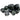 Chessex Opaque Black/Green 16MM D6 Dice Block