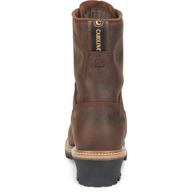 Carolina Men's Spruce 8" Soft Toe Waterproof Logger 9.5D