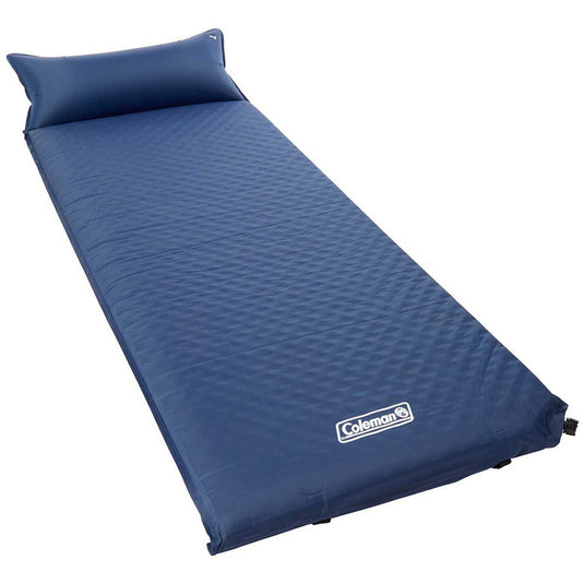 Self-Inflating Camp Pad With Attached Pillow