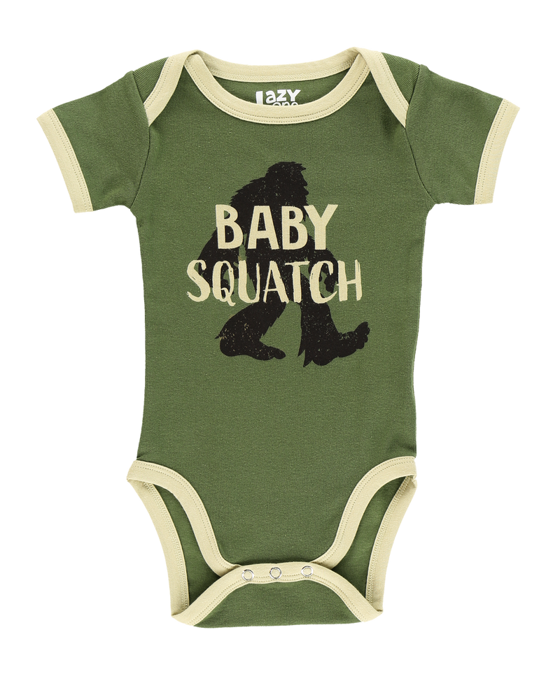 Load image into Gallery viewer, Baby Squatch Infant Onesie Creeper 12M
