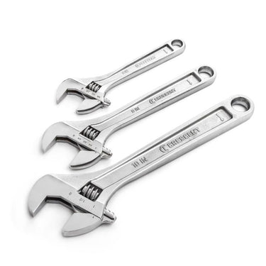 Crescent Tools 3 Piece Adjustable Wrench Set 6", 8" & 10"
