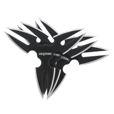 Cold Steel Throwing Stars - 3 Pack With Pouch