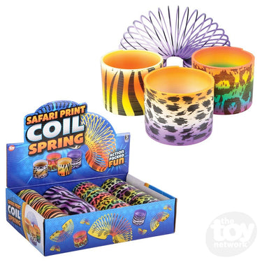 3" Safari Printed Coil Spring (Sold Separately)