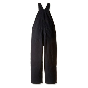 Carhartt Boy's Quilt-Lined Bib Overalls (Black) Size 4-7