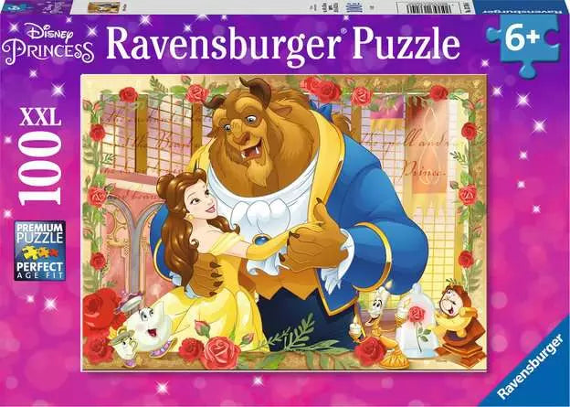 Load image into Gallery viewer, Children’s Jigsaw Puzzle Belle &amp; Beast - 100 Pieces
