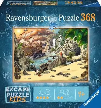 Load image into Gallery viewer, Children’s Jigsaw Puzzle Escape Puzzle Kids Pirate’s Peril - 368 Pieces
