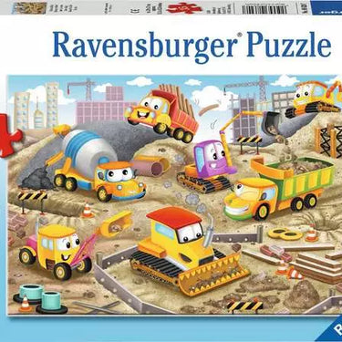 4 +  35  10.8" x 7.6" x 1.5"  0.1" x 10.2" x 7.1" Children’s Jigsaw Puzzle Raise the Roof! - 35 Pieces Puzzle