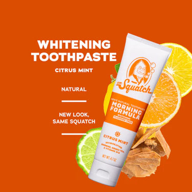 Dr. Squatch Citrus Mint Morning Toothaste