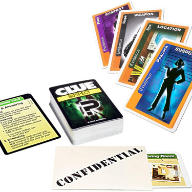 Clue: Suspect Card Game