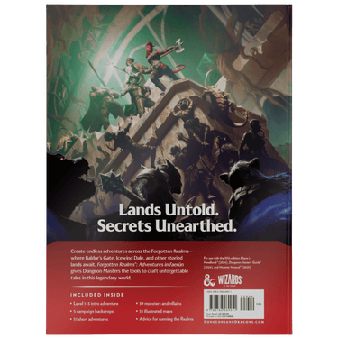 Dungeons & Dragons RPG: Forgotten Realms - Adventures in Faerun