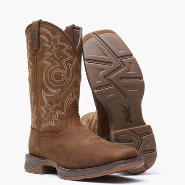Rebel by Durango® Pull-On Western Boot (Brown) Size 11D
