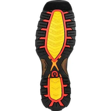 Durango® Maverick XP™ Ventilated Western Work Boot (Dark Brown/Navy Denim) Size Men's 11