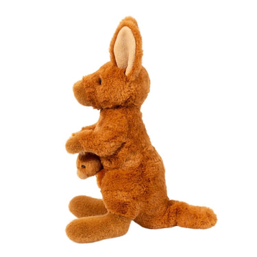Douglas Kira the Kangaroo Stuffed Animal with Joey Finger Puppet