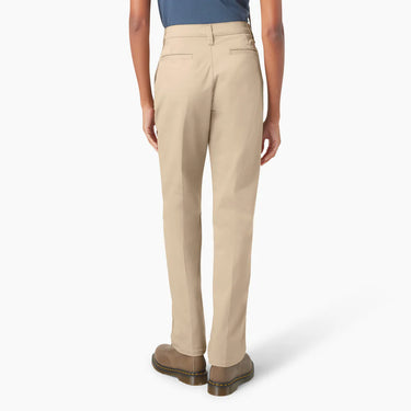 Dickies Women's Super Flex Straight Leg Work Pants (Desert Sand) Size 28