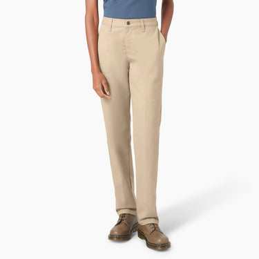 Dickies Women's Super Flex Straight Leg Work Pants (Desert Sand) Size 28