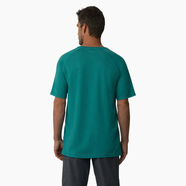Dickies Cooling Short Sleeve Pocket T-Shirt (Deep Lake Heather) Size XXL
