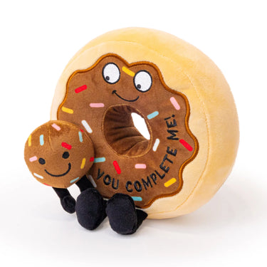 "You Complete Me" Plush Donut