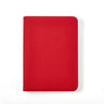 Arcane Fortress 9-pocket zipper binder in red, front cover