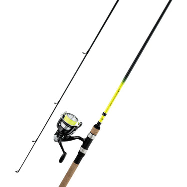 Daiwa Shock II 2-Piece Spinning Combo, 6'6"