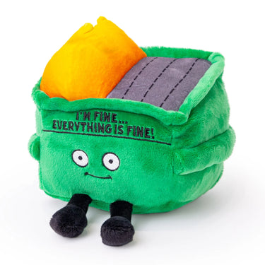 "I'm Fine - Everything is Fine" Plush Dumpster Fire