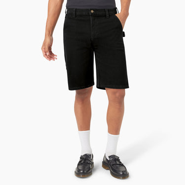 Dickies Denim Utility Shorts, 11" (Black) Size 32 Waist